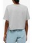 Jordan Essential Boxy Loose Fit T-Shirt Black Kadın Bol Kesim Crop Tişört Gri 2