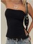Strutter Strapless - Slim Fit Askısız Crop Bluz 1