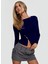 Düğmeli Uzun Kollu Kadın Bluz 2