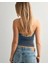 Boyundan Askılı Halter Yaka Crop Top 3