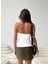 Strutter Strapless - Slim Fit Askısız Crop Bluz 3