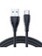 S-UC027A11 3A USB A-Type C 1.2m-Black 1