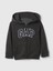 Erkek Bebek Koyu Gri Gap Logo Fermuarlı Sweatshirt 1