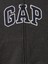 Erkek Bebek Koyu Gri Gap Logo Fermuarlı Sweatshirt 2