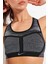Fe/nom Flyknit Women's High Support Non Padded Sports Kadın Bra Siyah Gri Beyaz 3
