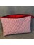 El Yapımı Çizgili Model Clutch / Portföy Çanta - 21CM x 29CM 5