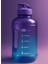 2200 ml Su Şişesi Çift Renk Motivasyon Matara Detoks Çayları Için Uygun Bpa Içermez 3