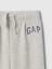 Erkek Bebek Gri Gap Logo Fleece Jogger Eşofman Altı 2