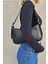 Siyah Kadın Baget Omuz Çantası 4