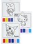 Sanrio Lisanslı Tatlı Koleksiyonu Suluboya Resim 2