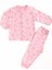Pamuklu Yumuşak Rahat Kullanım Çıtçıtlı Bebek Pijama Takımı 1