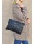 Kapitone Desen Zincir Askılı Clutch El ve Omuz Çantası 1