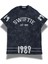 Unisex Swiftie 1989 Kol Baskılı Yıkamalı T-Shirt, Oversize Taylor Swift Temalı Vintage Tişört 1