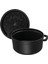 Dökme Demir Kızartma Tavası/güveç, Yuvarlak 16 Cm, 1,2 L, Siyah 3