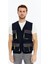 Iş Yeleği Lizbon Plus Model Çok Cepli Harman Kumaş 1