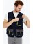 Iş Yeleği Lizbon Plus Model Çok Cepli Harman Kumaş 3