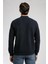 Newblend Erkek Polo Yaka Sweatshirt Lacivert 3