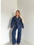 Kuşaklı Denim Takım 4