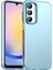 Samsung Galaxy A25 5g Kılıf Mat Düşmeye Karşı Dayanıklı Telefon Arka Kapağı-Mavi (Yurt Dışından) 1