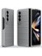 Samsung Galaxy Z Fold4 5g Telefon Kılıfı Sert Pc Darbeye Dayanıklı Kapak-Açık Gri (Yurt Dışından) 1