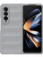 Samsung Galaxy Z Fold4 5g Telefon Kılıfı Sert Pc Darbeye Dayanıklı Kapak-Açık Gri (Yurt Dışından) 2