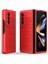Samsung Galaxy Z Fold4 5g Telefon Kılıfı Sert Pc Darbeye Dayanıklı Kapak-Kırmızı (Yurt Dışından) 1
