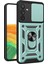 Samsung Galaxy A34 5g Darbeye Dayanıklı Tpu+Pc Kılıfı Halka Destekli Kayar Kamera Koruyucu Çizilmez Arka Kapak-Yeşil (Yurt Dışından) 1