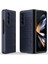 Samsung Galaxy Z Fold4 5g Telefon Kılıfı Sert Pc Darbeye Dayanıklı Kapak-Koyu Mavi (Yurt Dışından) 1