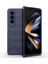 Samsung Galaxy Z Fold4 5g Telefon Kılıfı Sert Pc Darbeye Dayanıklı Kapak-Koyu Mavi (Yurt Dışından) 3
