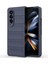 Samsung Galaxy Z Fold4 5g Telefon Kılıfı Sert Pc Darbeye Dayanıklı Kapak-Koyu Mavi (Yurt Dışından) 4