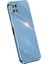 Xınlı Telefon Kılıfı Samsung Galaxy A22 5g (Ab Sürümü), Elektrokaplama Altın Kenar Darbeye Dayanıklı Tpu Koruyucu Kılıf-Mavi (Yurt Dışından) 1