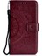 Baskılı Mandala Desenli [cüzdan Standı] Deri Cep Telefonu Kılıfı Kabuğu Samsung Galaxy J6 Plus/j6 Prime-Kahverengi (Yurt Dışından) 2