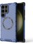 Samsung Galaxy S23 Ultra Manyetik Kılıf Tpu+Pc Telefon Kılıfı Petek Şok Emici-Mavi (Yurt Dışından) 1