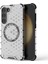 Samsung Galaxy S23 Cep Telefonu Kılıfı Honeycomb Tpu+Pc Telefon Kılıfı Magsafe-Transparent ile Uyumlu (Yurt Dışından) 1