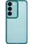 Dksm Serisi Samsung Galaxy S22+5G Kılıf Elektrokaplama Kamera Çerçevesi Tpu Telefon Kılıfı-Şeffaf Ordu Yeşili (Yurt Dışından) 1