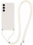 Samsung Galaxy S23 Tpu Kılıf Ka Telefon Kılıfı Uzun Askılı-Beyaz (Yurt Dışından) 1