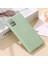 Samsung Galaxy A71 Düz Renk Tasarım Telefon Aksesuarı Için Sıvı Silikon Koruyucu Kılıf-Yeşil (Yurt Dışından) 4