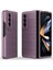 Samsung Galaxy Z Fold4 5g Telefon Kılıfı Sert Pc Darbeye Dayanıklı Kapak-Açık Mor (Yurt Dışından) 1