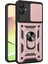 Samsung Galaxy A05 4g Cep Telefonu Kılıfı Kickstand Kapağı Kayar Lens Pencereli-Rose Goldı (Yurt Dışından) 1