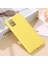 Samsung Galaxy A71 Düz Renk Tasarım Telefon Aksesuarı Için Sıvı Silikon Koruyucu Kılıf-Sarı (Yurt Dışından) 4