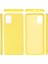 Samsung Galaxy A71 Düz Renk Tasarım Telefon Aksesuarı Için Sıvı Silikon Koruyucu Kılıf-Sarı (Yurt Dışından) 5