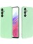 Samsung Galaxy A54 5g Çizilmez Sıvı Silikon Telefon Kılıfı Koruyucu Kılıf Askılı-Yeşil (Yurt Dışından) 2