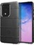 Samsung Galaxy S20 Ultra-Siyah Için Sağlam Kalkan Kare Doku Tpu Kılıf (Yurt Dışından) 1