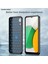 Samsung Galaxy A03 Core Için 1.8mm Tpu Kılıf, Fırçalanmış Yüzey Karbon Fiber Doku Parmak Izi Önleyici Arka Kapak-Siyah (Yurt Dışından) 5