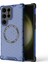 Samsung Galaxy S24 Ultra Kılıf Honeycomb Tpu+Pc Cep Telefonu Kılıfı Magsafe-Blue ile Uyumlu (Yurt Dışından) 1