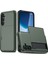 Samsung Galaxy A36 5g Kılıf Kart Tutucu Tpu+Pc Telefon Arka Kapağı-Ordu Yeşili (Yurt Dışından) 1