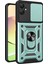 Samsung Galaxy A05 4g Cep Telefonu Kılıfı Kickstand Kapağı Kayar Lens Penceresi-Yeşil (Yurt Dışından) 1