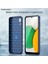 Samsung Galaxy A03 Core Için 1.8mm Tpu Kılıf, Fırçalanmış Yüzey Karbon Fiber Doku Parmak Izi Önleyici Arka Kapak-Mavi (Yurt Dışından) 5