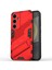 Samsung Galaxy A56 5g Kılıf Pc+Tpu Darbeye Dayanıklı Telefon Kılıfı Kickstand Ile-Kırmızı (Yurt Dışından) 1