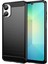Samsung Galaxy A06 5g Kılıf Koruyucu Telefon Kılıfı Karbon Fiber Doku Fırçalanmış-Siyah (Yurt Dışından) 1